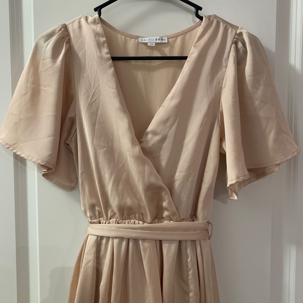 Baltic Born Champagne Gown - Picture 7 of 9
